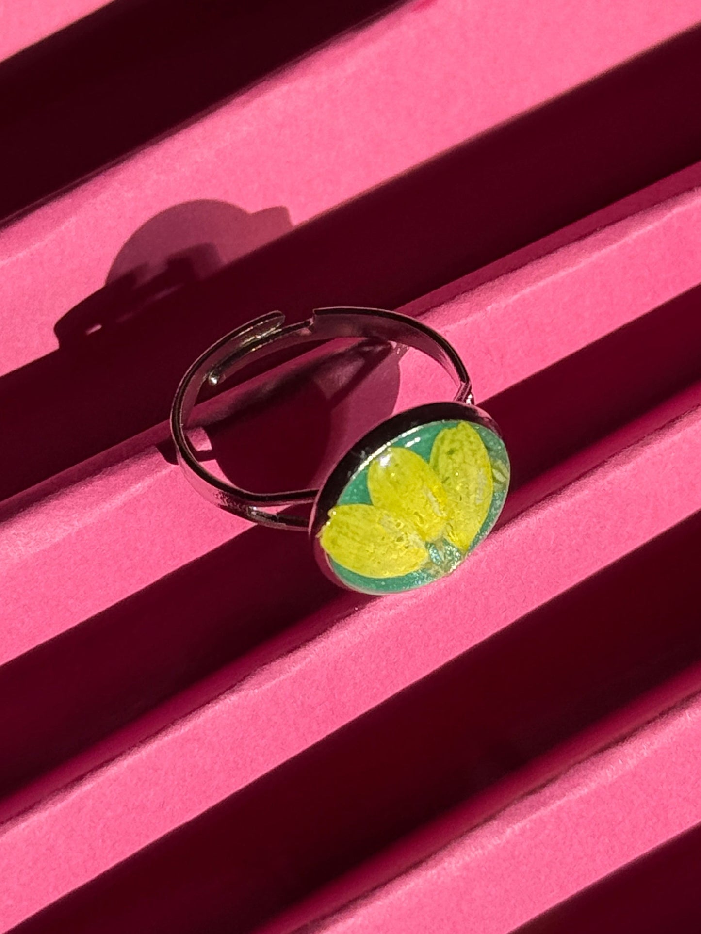 Bloom Keepsake flower Ring