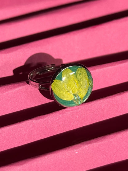 Bloom Keepsake flower Ring