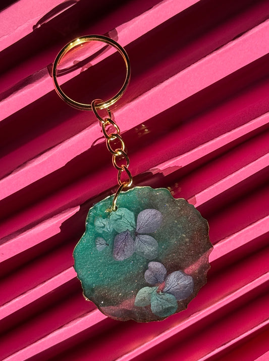Floral Touch Keychain